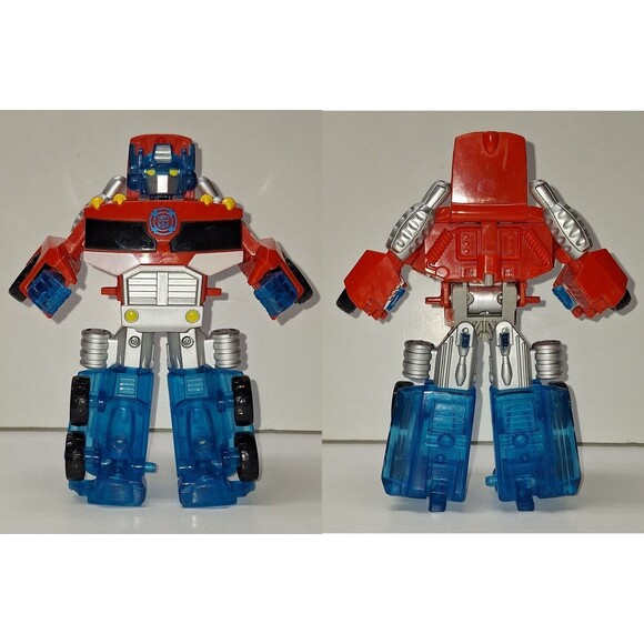 Playskool Heroes Transformers Rescue Bots Optimus Prime Collectible Display Toy - Picture 2 of 15